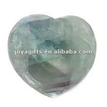 40MM fluorite Stone Hearts